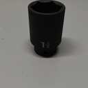 TEKTON 1/2 Inch Drive x 1-1/2 Inch Deep 6-Point Impact Socket | SID23038