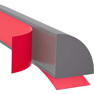 Flexible Quarter Round Molding, Peel and Stick Rubber Quarter Round Trim, Double-Sided Adhesive Bathtub Trim Molding, 118Inch