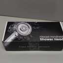 Filtered Shower Head with Handheld, High Pressure 4 Spray Mode Showerhead with Filters, Water Softener Filter Beads for Hard Water with ON/OFF Switch for Pets - Remove Chlorine (Gray)