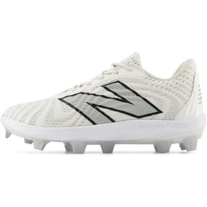 New Balance Men's FuelCell 4040 V7 Molded Baseball Shoe (5.5, Optic White/Rain Cloud)