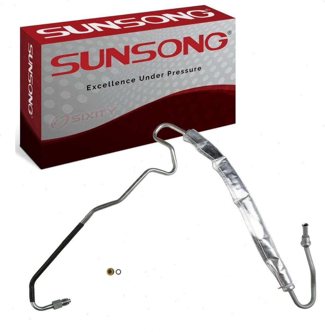 Sunsong 3402808 Power Steering Pressure Line Hose Assembly