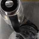 Mueller Rapid Boil Electric Tea Kettle 1.8L  Borosilicate Glass & Stainless Steel  BPA-Free Hot Water Boiler, LED Light, Auto Shut-Off, Boil Dry Protection Fast Water Heater  Kitchen Appliances