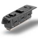 Driver Side Master Power Door Window Control Switch Cover Bezel Assembly Fit Chevy Chevrolet Silverado Gmc Sierra 1500 2500 2500HD 3500 2003 2004 2005 2006 2007 Replaces 15883322 DWS248