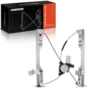 A-Premium Power Window Regulator with 6-pin Motor Compatible with Nissan Rogue 2008-2013 Rogue Select 2014 2015 Front Driver Side