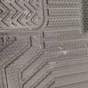 Mixsuper Custom Fit for Floor Mats 2007-2014 Cadillac Escalade/Chevrolet Tahoe/GMC Yukon All Weather Floor Liners Durable 1st & 2nd Row Mat Liner Set Black