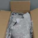 SUNLLOK 2PCS Modern Swing Arm Plug in Wall Sconces - Rustic Adjustable Gold Lampshade Hanging Wall Light Fixture - Industrial Metal Reading Wall Mounted Lamp Decoration for Living Room, Kids Bedroom