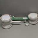 Baby Balance Bike for 1 2 Years Old Boys Girls, 4 Wheels Toddler Bike with Adjustable Seat, 12-24 Months Kids First Birthday Toy Gift (Green&Brown)