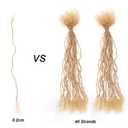 EV&ET Sister Locs Extesnions Human Hair, 0.2cm 40 Strands Thickness Micro Locs Curly Tips,100% Virgin Human Hair Dreadlock Extensions,Soft Interlock Dreads Can Be Dyed Bleached(#27,0.2cm,10inch,40s)