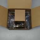 Kwikset Halifax Interior Passage Door Handle, Lever For Closet and Hallway Doors, Reversible Non-Locking Handle Lever, Matte Black, with Microban Protection (Pack of 1)