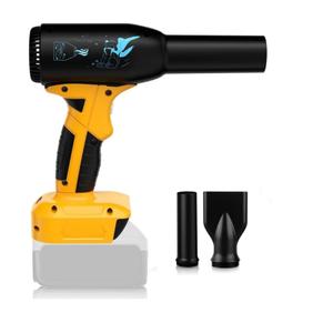 3 Gear Cordless Blower Fan for Dewalt 20V Battery, YUHDWRE 90000RPM Compressed Air Duster Super 400W for Dewalt Leaf Blower 20V for BBQ Computer Car Keyboard(No Battery)
