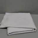Fitable Faux Linen White Tablecloths 60 x 84 Inch - 2 Pack Textured Table Clothes for Rectangle Tables, Wrinkle-Proof Faux Burlap Table Covers for Dining, Farmhouse, Outdoor Picnic, Camping