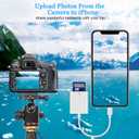 Lightning to SD Card Reader for Select iPhone, iPad and iPod Models (Support iOS 13 and Before), Trail Game Camera Viewer, No App Required (White)