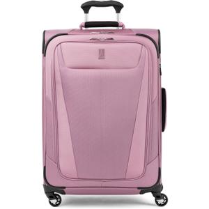 Travelpro Maxlite 5 Softside Expandable Checked Luggage with Spinner Wheels, Lightweight, 25-Inch  Orchid Pink Purple Travelpro Maxlite 5 Softside Expandable Checked Luggage with Spinner Wheels, Lightweight, 25-Inch  Orchid Pink Purple