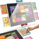 Newverest Plastic Puzzle Board for 1000 and 1500 Piece Puzzles, 35" x 27"