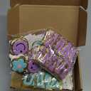 Hanaive Chenille Letter Patches Self Adhesive Stickers for DIY, 136 Pcs Fuzzy Cute Self Adhesive Chenille Patches Embroidery Jackets, Jeans Gift Bag Decoration(Cute Style,Pastel Color)