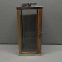 HD Designs Metal & Wood Lantern