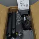 monTEK 17-57 Inch Dual Ultrawide Monitor Arm for Up to 59.4lbs Screen, Aluminum Heavy-Duty Gas Spring Vertical Stackable Curved Screen Adjustable Monitor Stand,75/100mm Vesa Mount, Black (with USB)