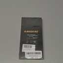 KANGHAR Compatible with iPhone 16 Pro Max Case, Silicone Wave Ripple Cute Pattern, Wristband Kickstand Camera Protection Soft Slim Cover for Girls Women -White