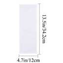 40 PCS Nameplate Pocket Adhesive Desk Nameplates Name Tag Pocket 13.5 x 4.7 Inch