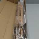 LazBlinds No Tools No Drill Bamboo Roller Shades, Cordless Bamboo Blinds, Light Filtering Roll Up Blinds for Windows, French Door, Porch or Patio Privacy Screen, 23'' W x 64'' H, Brown206