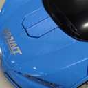 Remote Control Car, One-Click Becoming Robot Transforming Toys Car for Boys, Smooth Deformation, Demo Mode, 360 Rotation, Easy to Use, 2.4GHZ, with LED Lights, RC Cars for Christmas, Kids (Sky Blue)