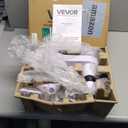 VEVOR 7-in-1 Wireless Weather Station, 7.5-Inch VA Display, Solar Powered Outdoor Sensor, Rain Gauge, Indoor Outdoor for Weather Forecast, Temperature, Humidity, Wind Speed and Direction (No WiFi)