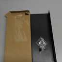 Mitus Floating Shelf Wall Mounted (12x5  inch) Heavy Duty Industrial Modern Steel, Black