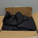 6-Pack Black Round Tablecloths, 120 Inches, Stain-Resistant Polyester for 5-6 Ft Round Tables - Washable Table Covers for Weddings, Banquets, Birthday Parties, Events