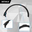 Fender Trim Molding, Front Passenger Side, Fit for Land Rover Discovery Sport 2015-2019 2.0L l4, Replace# LR123729 LR061972, Front Right Side Molding Fender Wheel Arch Trim