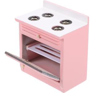 Toddmomy Miniature Kitchen Stove Model 1 12 Scale Dollhouse Furniture Cooking Stove Decoration for Mini House Accessories