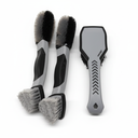 VIKING Tire Brush and Wheel Brush for Cleaning Car, Tires, Car Wash, Grey, 10.3 x 3.3 x 2.3 inch, 3 Pack