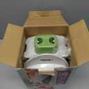 Mueller Pro-Series 10-in-1, 8 Blade Vegetable Chopper, Onion Mincer, Cutter, Dicer, Egg Slicer with Container, French Fry Cutter Potato Slicer, Home Essentials, Salad Chopper White Sand/Green