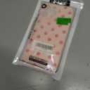 Skyseaco Compatible with iPhone 16 Pro Max Case Cute Polka Dot Phone Case Soft Slim TPU Shockproof Phone Cover Full Camera Protection for Women Girls - Pink&Red