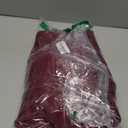 ChrisDowa Grommet Blackout Curtains for Bedroom and Living Room - 2 Panels Set Thermal Insulated Room Darkening Curtains (Burgundy Red, 38W x 54L)