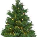 Artificial Christmas Tree for Home Office Decoration Mini Ornaments