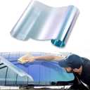 XhuangTech Blue Chameleon Window Tint for Car, 70% VLT Front Windshield Tint 30Inch X 10Ft Automotive Window Tint Film, Heat&UV Blocking Sun Protection Anti-Glare Reflective Film
