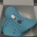 lewitools 2025 New Neck Massager Relaxer Electric, 6 Levels Massage Intensity Heated Shoulder Stretcher, 4D Portable Cervical Traction Pillow Massage Hump for Neck & Shoulder Pain Relief Comfort Blue