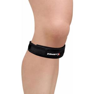 Zamst JK Band Sports Patella Band - Patella Knee Brace with Pressure Paid for Tendon Pain Relief - For Light Sports, Running, Hiking, Tennis, Athletics (Medium)