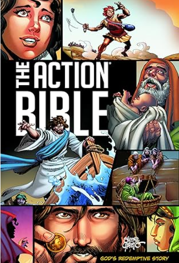 The Action Bible: God's Redemptive Story (Action Bible Series) Hardcover