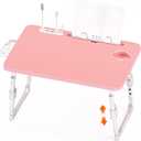 Lap Desk for Bed Adjustable Height with USB Port 23.6" x15.7" Desktop