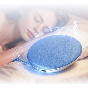 Pillow Speaker for Sleeping, Auto-Off Timer Portable Bluetooth Speaker Under Pillow Rechargeable for Side Sleeper