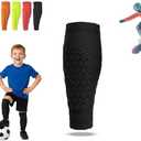 1Pcs Shin Defender Shin Guards Kids with Box, Shindefender Soccer Shin Guards Sleeves