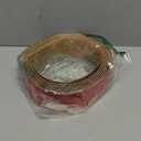 Floor Transition Strip Self Adhesive Floor Cover Strips Laminate 2" Wide Vinyl Flat Divider Transitions Elegant Wood Grain Design (5cm, 10Ft, Light Brown)