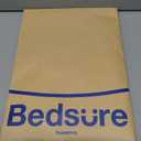 Bedsure Satin Pillowcases, Similar to Silk Pillow Cases Queen Size Set of 2, Pillow Case for Sleeping Women with Envelope Closure, Gifts for Women Men, Brown, 20x30 Inches, 2pcs