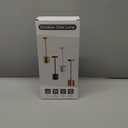 Cordless Table Lamp Set of 2, Rechargeable 5000mAh Battery Powered Outdoor Table Lamps, Portable LED Desk Lamp, 3 Color Dimmable Light for Restaurant, Patio, Bedroom, Bedside Night Lamp(Black)