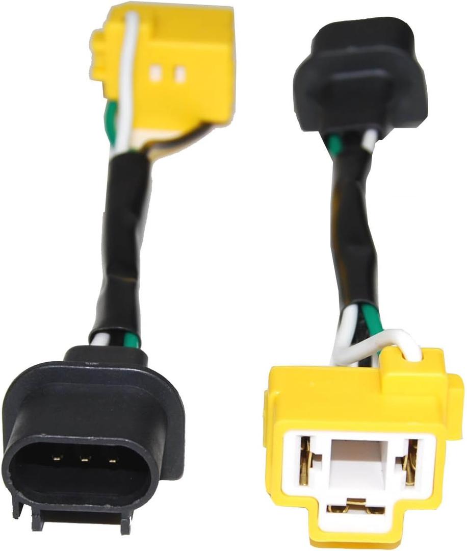 KC HiLiTES (6307) H13 to H4 Headlight Conversion Cable - Pair