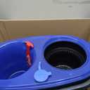 O-Cedar RinseClean Spin Mop & Bucket System + 2 Extra Mop Heads | Clean with Water | Removes 99% of Bacteria