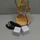 Oak Leaf Candle Warmer Lamp with Timer, Dimmable Reindeer Glass Flower Candle Light Warmer, Fragrance Wax Melt Warmer, Comes with 2 Bulbs for Most Jar Candles, Home Decor Gift for Women