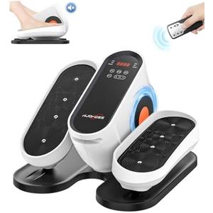 HJDFGSS Under Desk Elliptical Machine, Electric Ellipse Leg Exerciser While Sitting for Seniors Adults, Leg Ercise Pro, Leg Exerciser While Sitting, Home Use Seated Ellipse Leg Exerciser