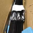 FOREHOGAR Metal Fence Post Black Splicing 6 feet, Pack of 15, T Posts for Fences Wire Mesh, No Dig Steel Stakes Fencing for Garden Yard Farm Outdoor Light Duty